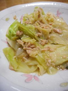 キャベツとツナの煮物-レシピのメイン写真