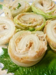 ◎白菜と豚肉の味噌ロール◎-レシピのメイン写真