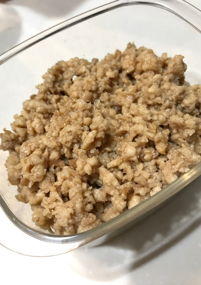 うちの鶏そぼろ-レシピのメイン写真