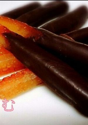 簡単オランジェット チョコオレンジピール-レシピのメイン写真