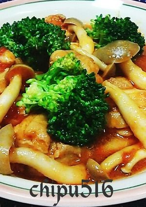 簡単 子供が喜ぶ鳥旨い！モモ肉のトマト煮-レシピのメイン写真