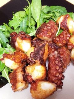 *居酒屋の味!揚げないタコの唐揚げ*-レシピのメイン写真