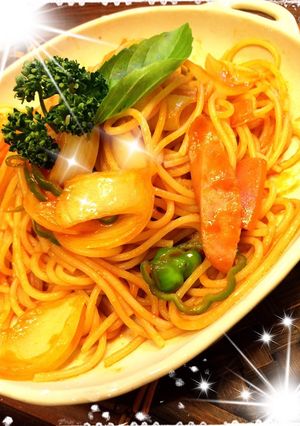 俺のナポリタン-レシピのメイン写真
