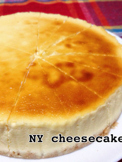 手作りクリームチーズでNYチーズケーキ♡-レシピのメイン写真