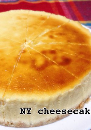 手作りクリームチーズでNYチーズケーキ♡-レシピのメイン写真