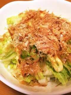 白菜と長芋!ポン酢であっさり和風サラダ-レシピのメイン写真