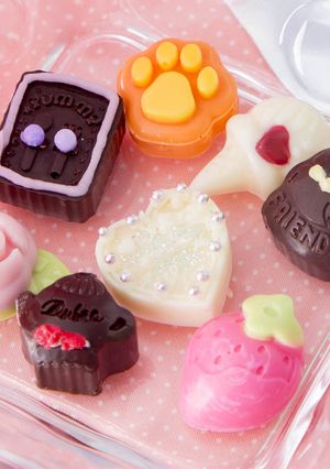 バレンタイン★簡単カラフルチョコ-レシピのメイン写真