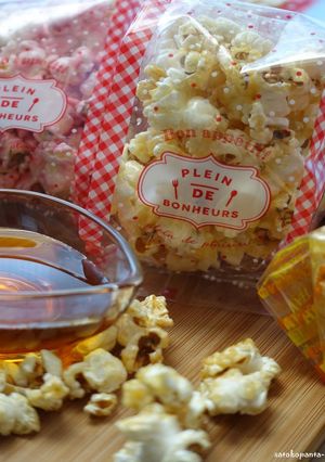 ココナッツオイルのハニー♪ポップコーン♪-レシピのメイン写真