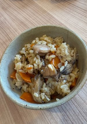 【冷凍保存】鶏肉ときのこの混ぜおにぎり-レシピのメイン写真