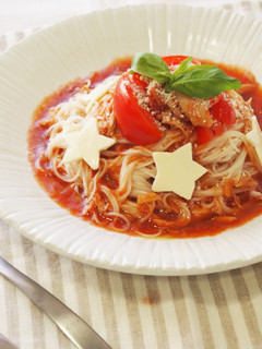 【島の光めんつゆ】イタリアンそうめん-レシピのメイン写真