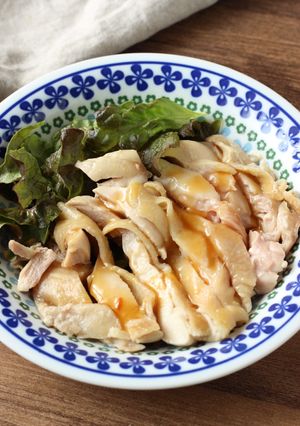 白だしバターソースで【鶏もも肉の無双煮】-レシピのメイン写真