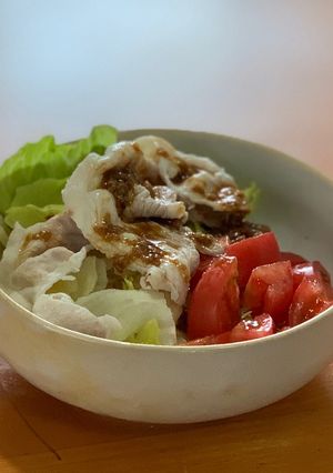 甘酒サラダうどん-レシピのメイン写真
