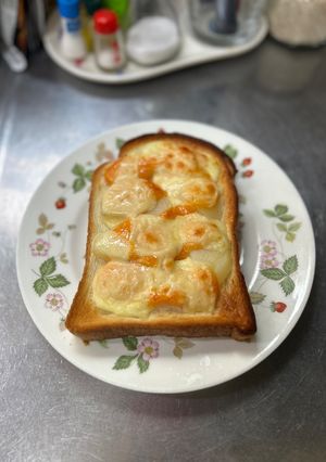 我が家のポテトめんたいトースト-レシピのメイン写真