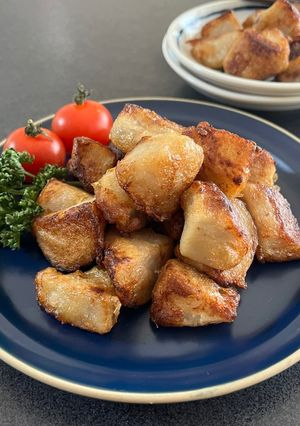 レンジで時短!里芋の簡単めんつゆ唐揚げ-レシピのメイン写真