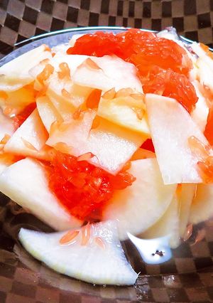 【簡単♪】大根のグレープフルーツ漬け-レシピのメイン写真
