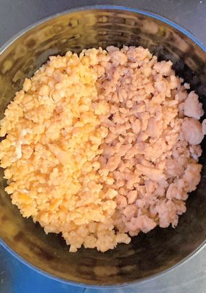 ひたすら簡単な鶏そぼろ丼♪-レシピのメイン写真