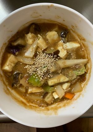 茄子椎茸さっぱり梅レモン洋風八宝回鍋肉風-レシピのメイン写真