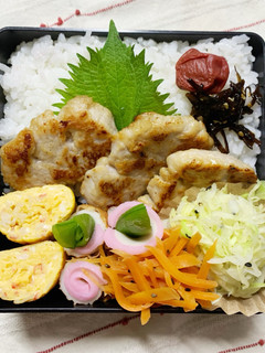 4/8醤油麹漬け豚ロースの唐揚げ風弁当-レシピのメイン写真