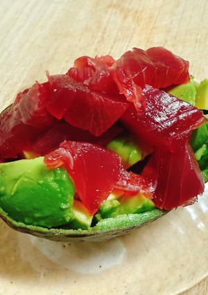マグロのアボカドカップサラダ🥑-レシピのメイン写真