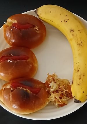 ホットドッグモーニングプレート-レシピのメイン写真