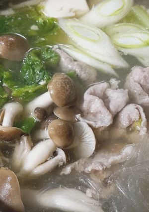 かぶの葉と豆腐のお鍋-レシピのメイン写真