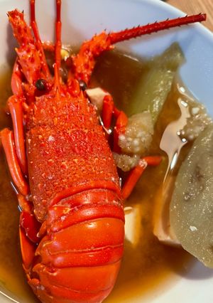 伊勢エビのお味噌汁-レシピのメイン写真