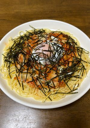 キムチ納豆パスタ-レシピのメイン写真