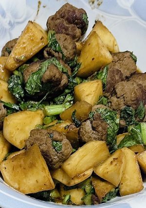 ミートボールとカブの味噌煮-レシピのメイン写真