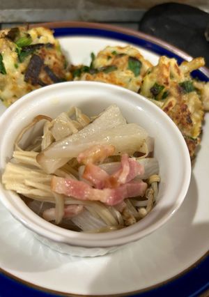 腸活⭐︎長芋ときのこのホイル焼き-レシピのメイン写真