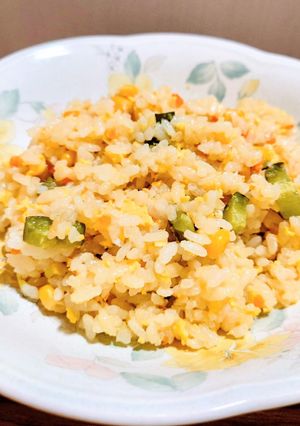 炊飯器にお任せ☆簡単！炒飯ピラフ-レシピのメイン写真