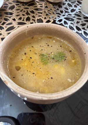 とうもろこしのスープ（9月教室）-レシピのメイン写真