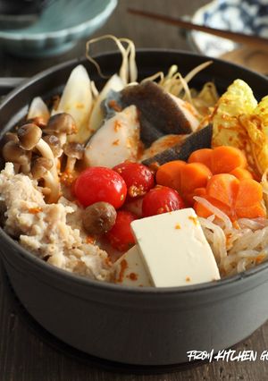 サテトムdeトムヤンクン風★エスニック鍋-レシピのメイン写真
