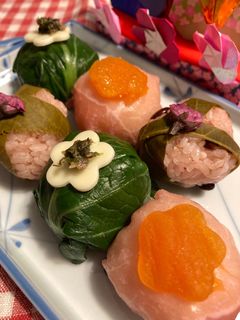 春告げ手毬寿司-レシピのメイン写真