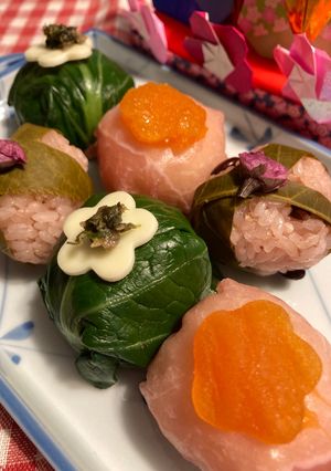 春告げ手毬寿司-レシピのメイン写真