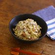 レンジで★れんこんとちくわの粒マスタードマヨ和え