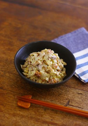 レンジで★れんこんとちくわの粒マスタードマヨ和え-レシピのメイン写真