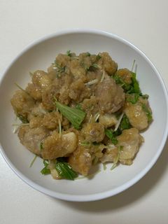 鶏もも肉のみぞれ煮-レシピのメイン写真