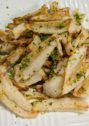 蓮根のり塩焼き・ノンフライヤー-レシピのメイン写真