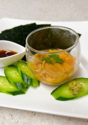 シンプルが1番♪美味しいウニの食べ方-レシピのメイン写真