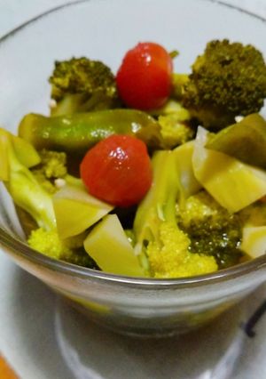 温野菜のドレッシング漬け-レシピのメイン写真