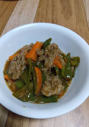 不器用余り物青椒肉絲-レシピのメイン写真