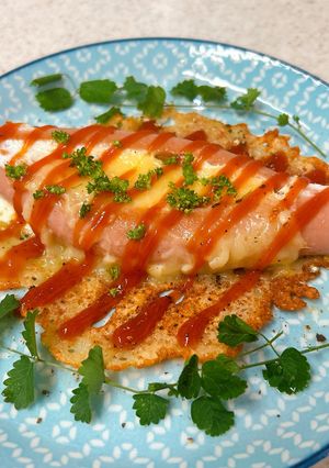 こんがりチーズの羽付き♪魚肉ソー卵焼き-レシピのメイン写真