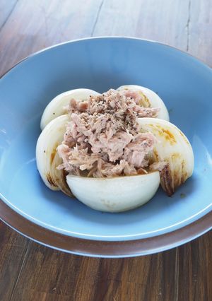 《副菜1》新玉ねぎとツナのホットサラダ-レシピのメイン写真