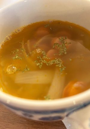 朝食におすすめ♪簡単玉ねぎスープ-レシピのメイン写真