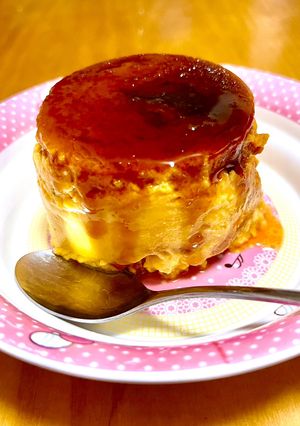 レンジでマグカップかぼちゃプリン🍮🎃-レシピのメイン写真