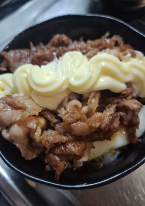 肉玉ライス-レシピのメイン写真
