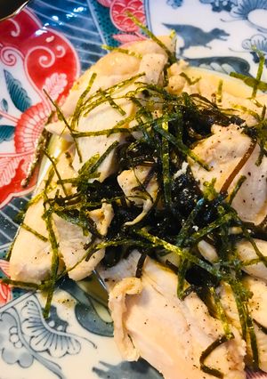鶏胸肉の塩昆布炒め-レシピのメイン写真