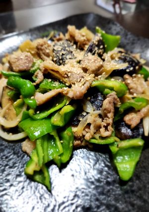 茄子とピーマンと豚肉の味噌炒め-レシピのメイン写真