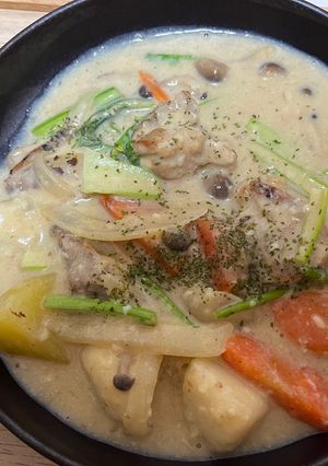 塩麹の豆乳クリームシチュー-レシピのメイン写真