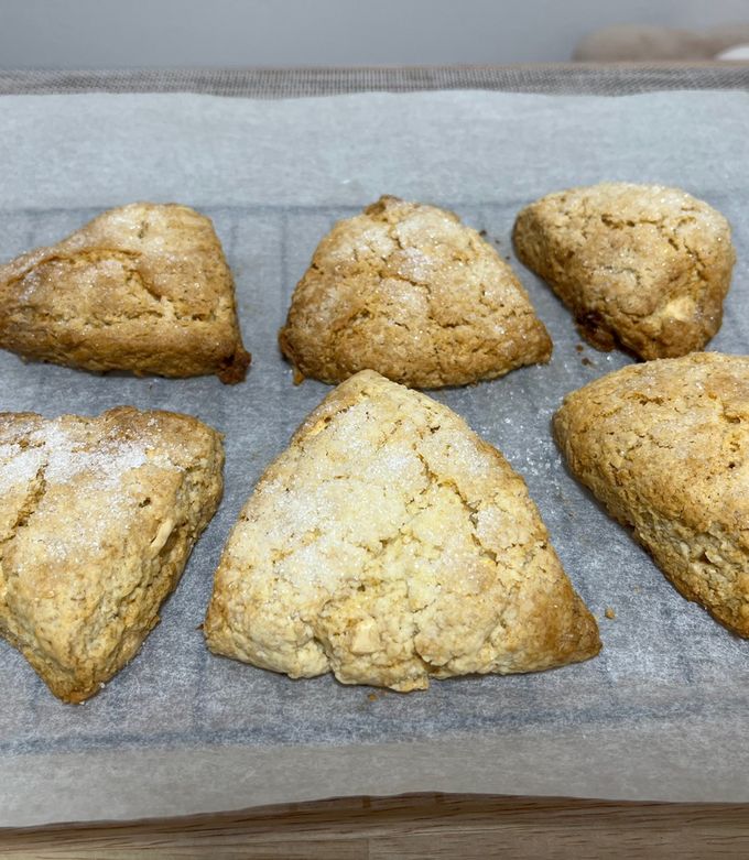 カリカリ中しっとり簡単チョコスコーン-レシピのメイン写真